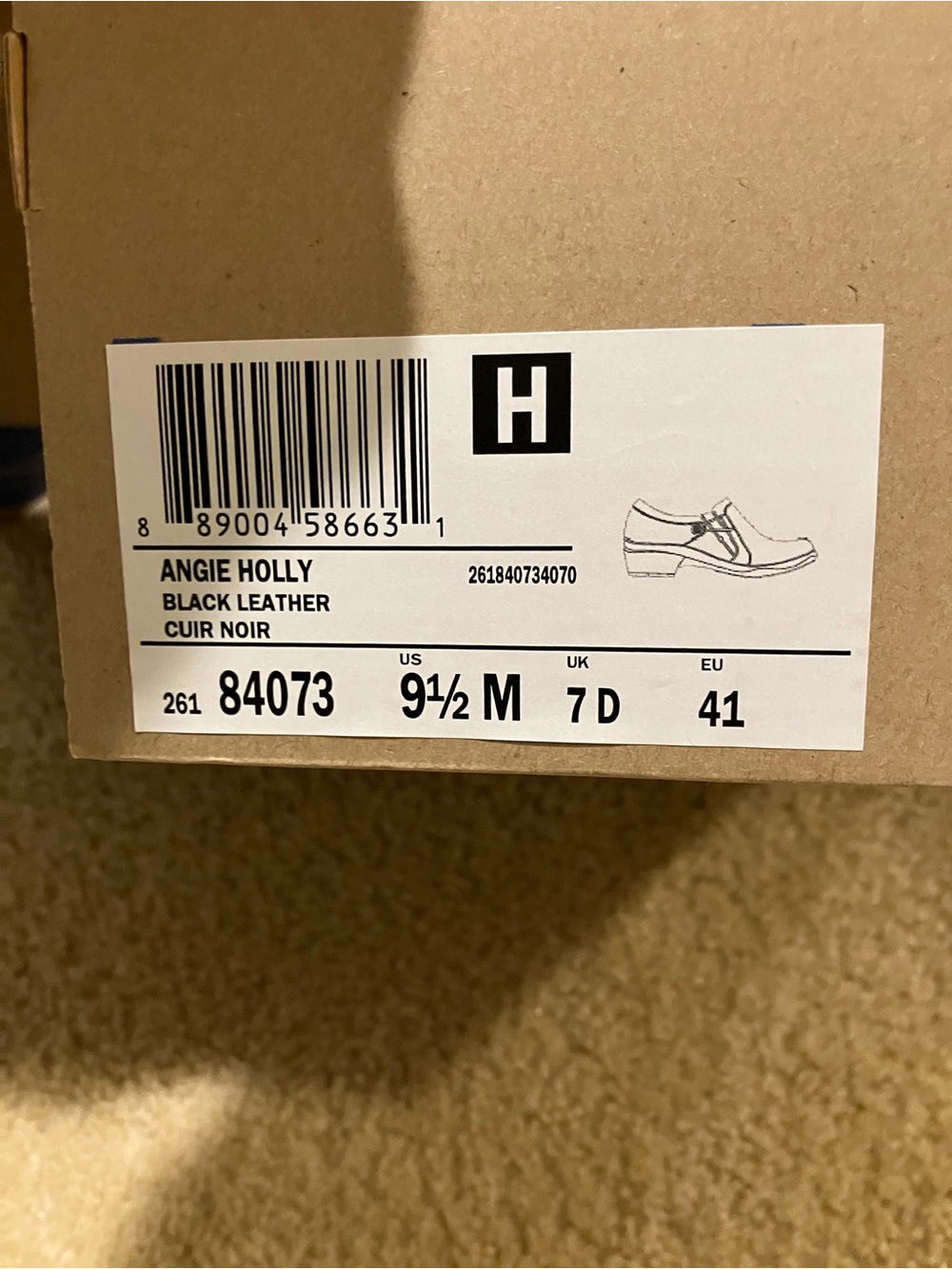 Clarks Angie Holly Clog- Size 9.5 - Picture 9 of 10
